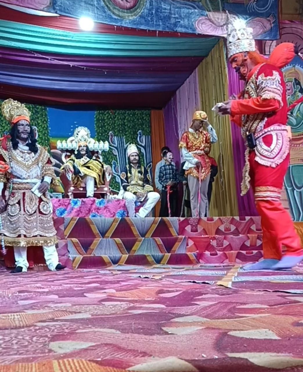 Ramlila concludes in Karnaprayag and Gauchar with Rajya Abhishek.