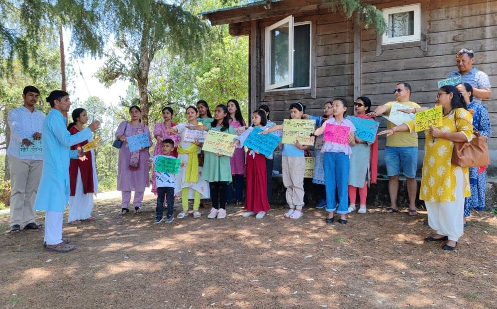 Tourists and youth coming to Abbottmount were made aware about drug addiction
