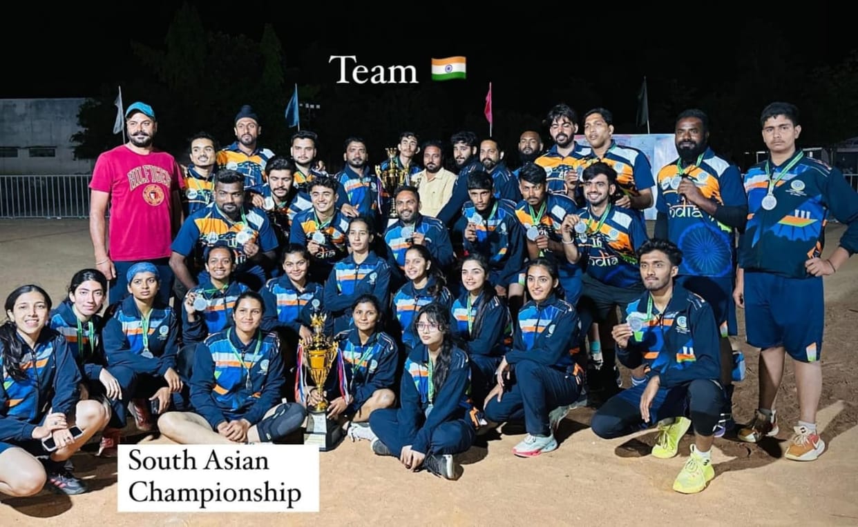 Indian team won the South Asian cestoball Championship