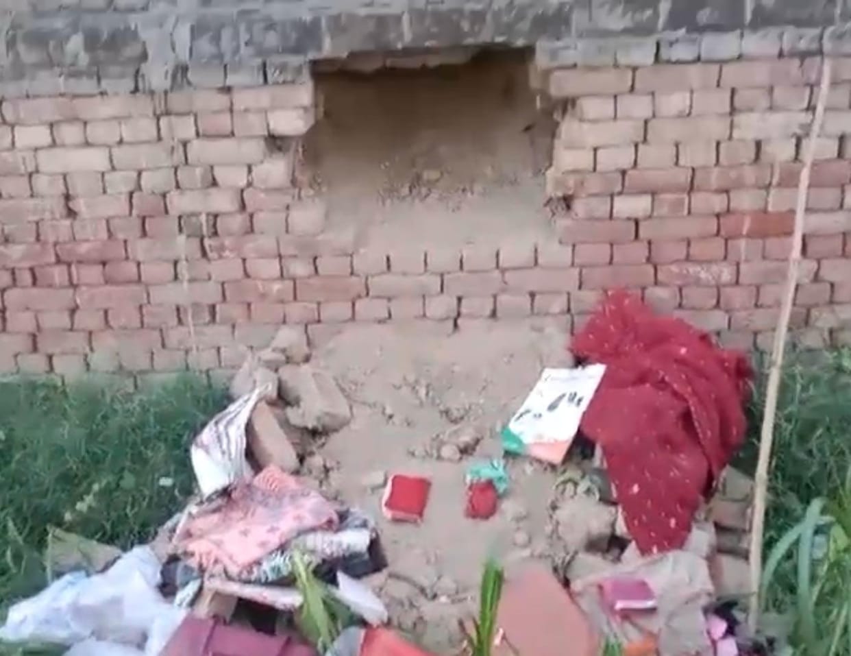 They broke into the house and stole goods worth lakhs