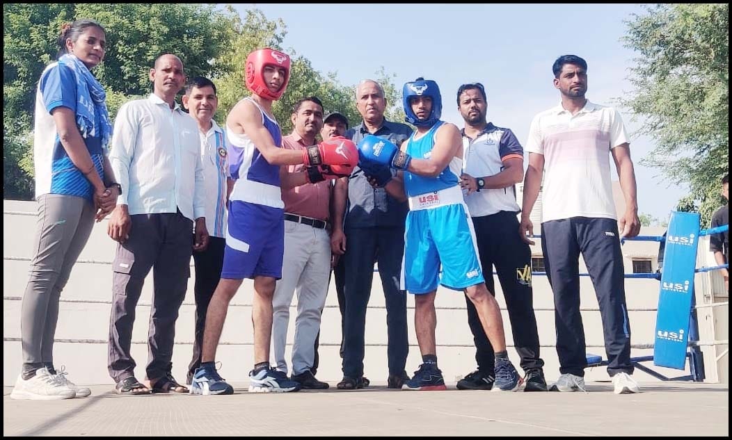 Trials held for players for state level sports Mahakumbh