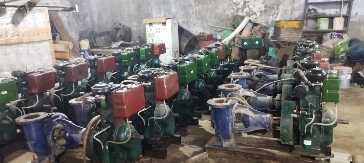 Preparation to deal with waterlogging: 72 pumpset installed in the district, 140 mobile pumpset kept in reserve