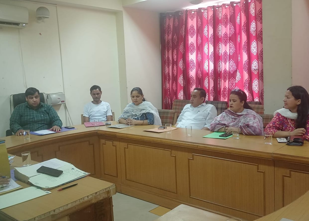 Municipal council meeting, discussion on development works, Rampur Bushahr