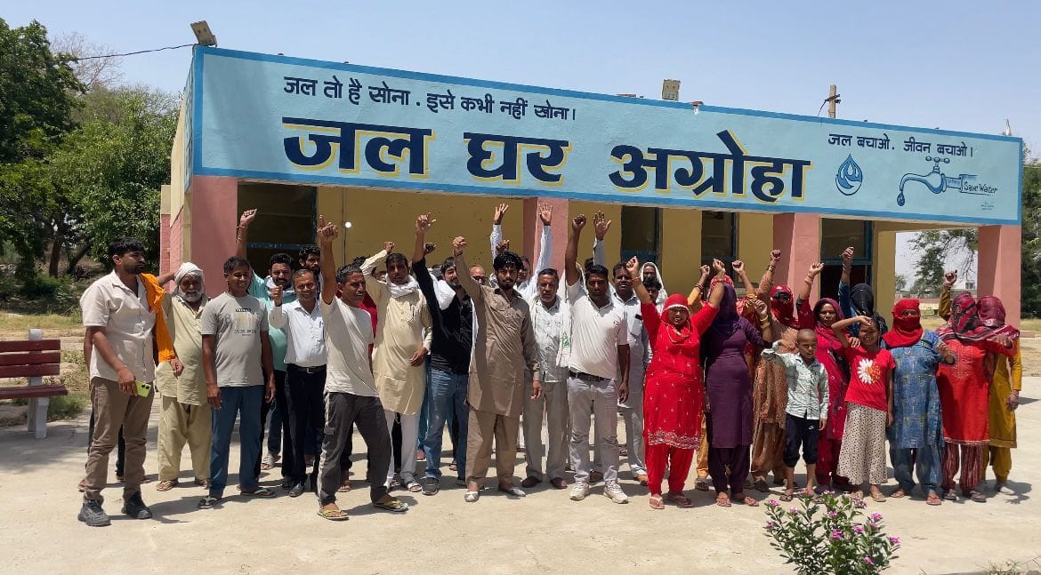Drinking water crisis in Agroha
