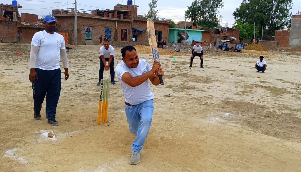 Badigaon and Nawada Cricket Club won the matches