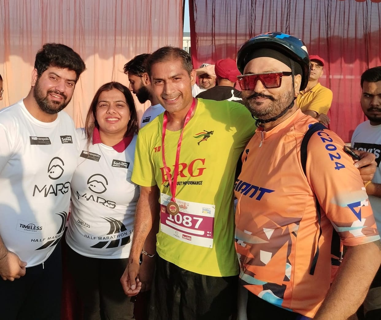 BRG runners showed strength in Ludhiana and Gurugram