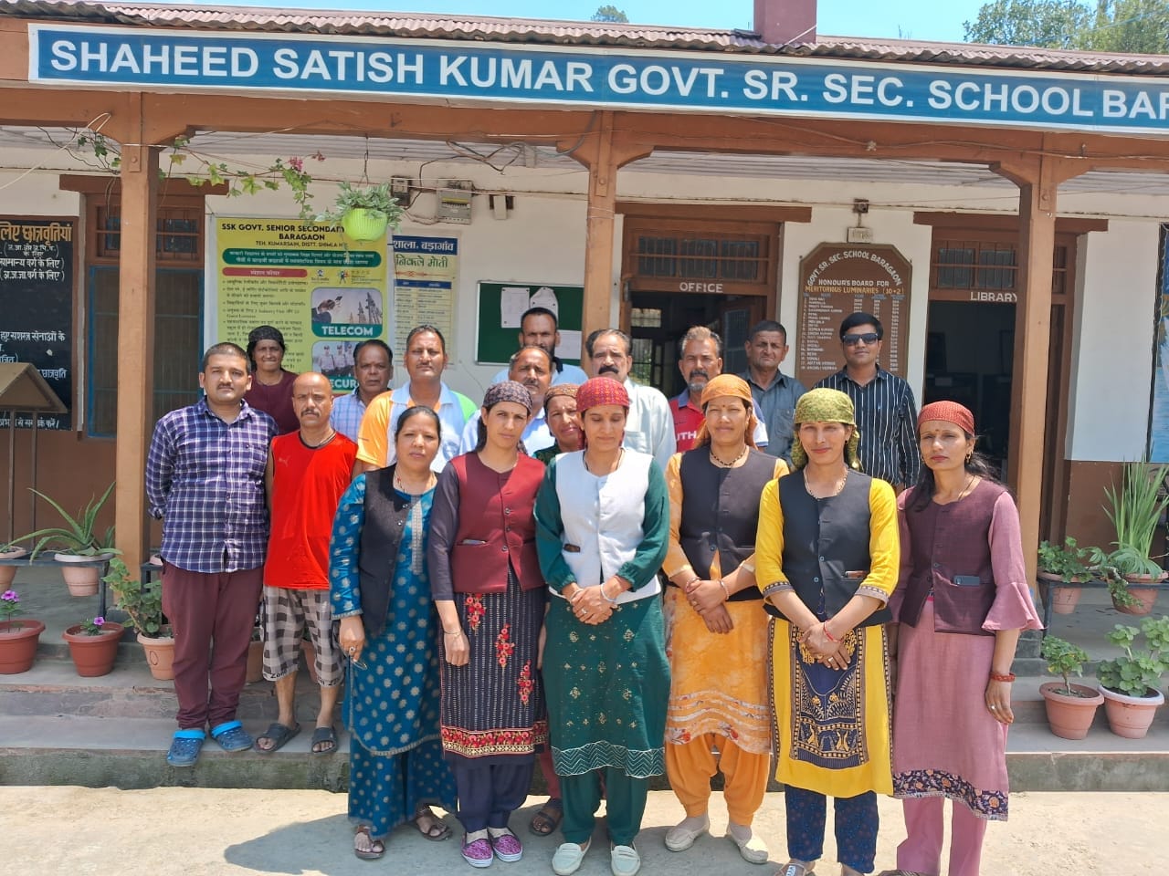 Command of SMC Baragaon School handed over to Sher Singh