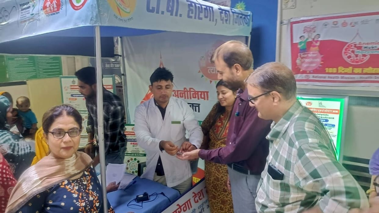 Anemia free campaign: 3757 children, teenagers, women and men got tested, 48 were found to have low blood count