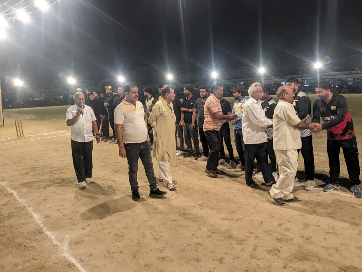 Day Night Cricket Tournament: Gattani Club, Gyankosh and Ken Club won the matches
