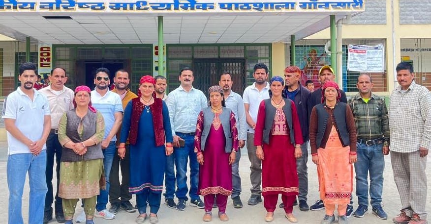 Rajesh Viptu becomes Chairman of Gaonsari School Management Committee, Rohru, Shimla News