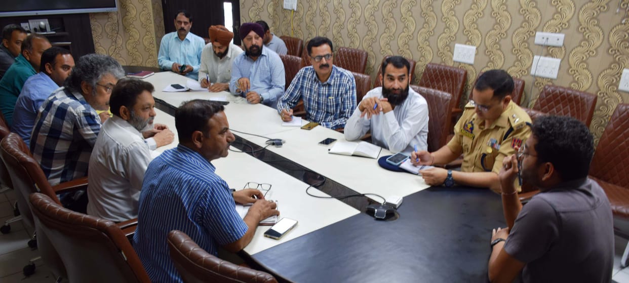 DC Held Meeting with Officials Regarding EID Festival