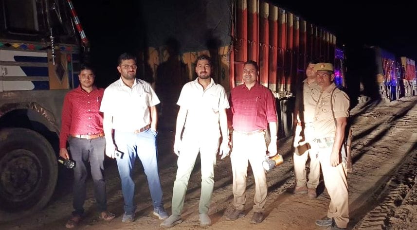 29 tractor-dumpers overloaded with sand seized, fined Rs 23 lakh
