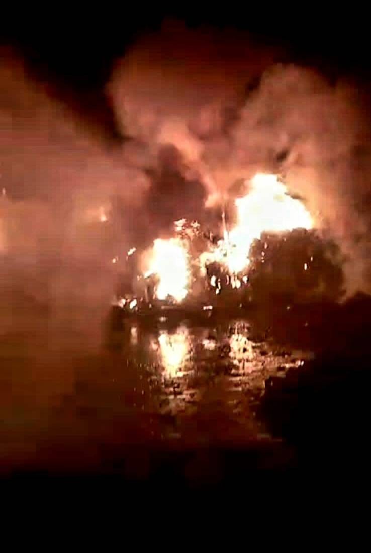 Fire broke out in the factory, firefighters brought it under control in 9 hours
