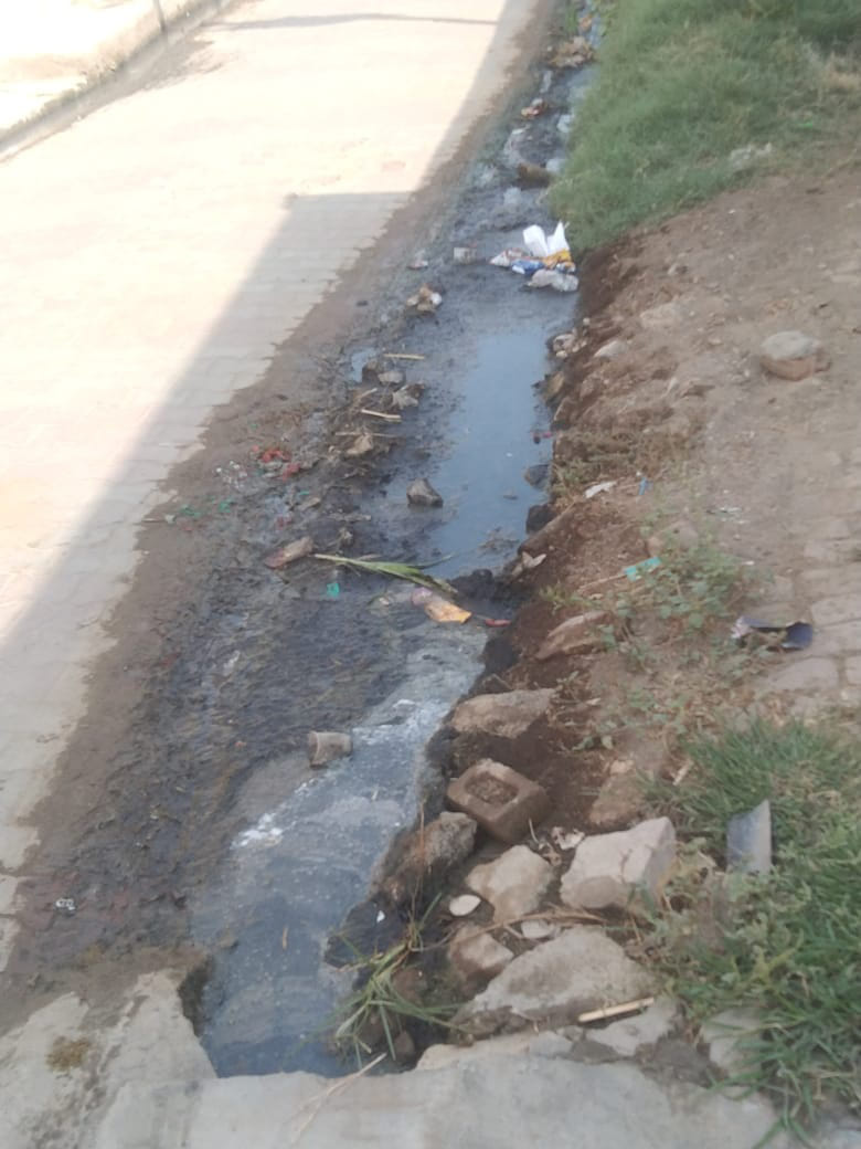 Sanitation system in Chandena Koli collapsed after a sanitation worker fell ill