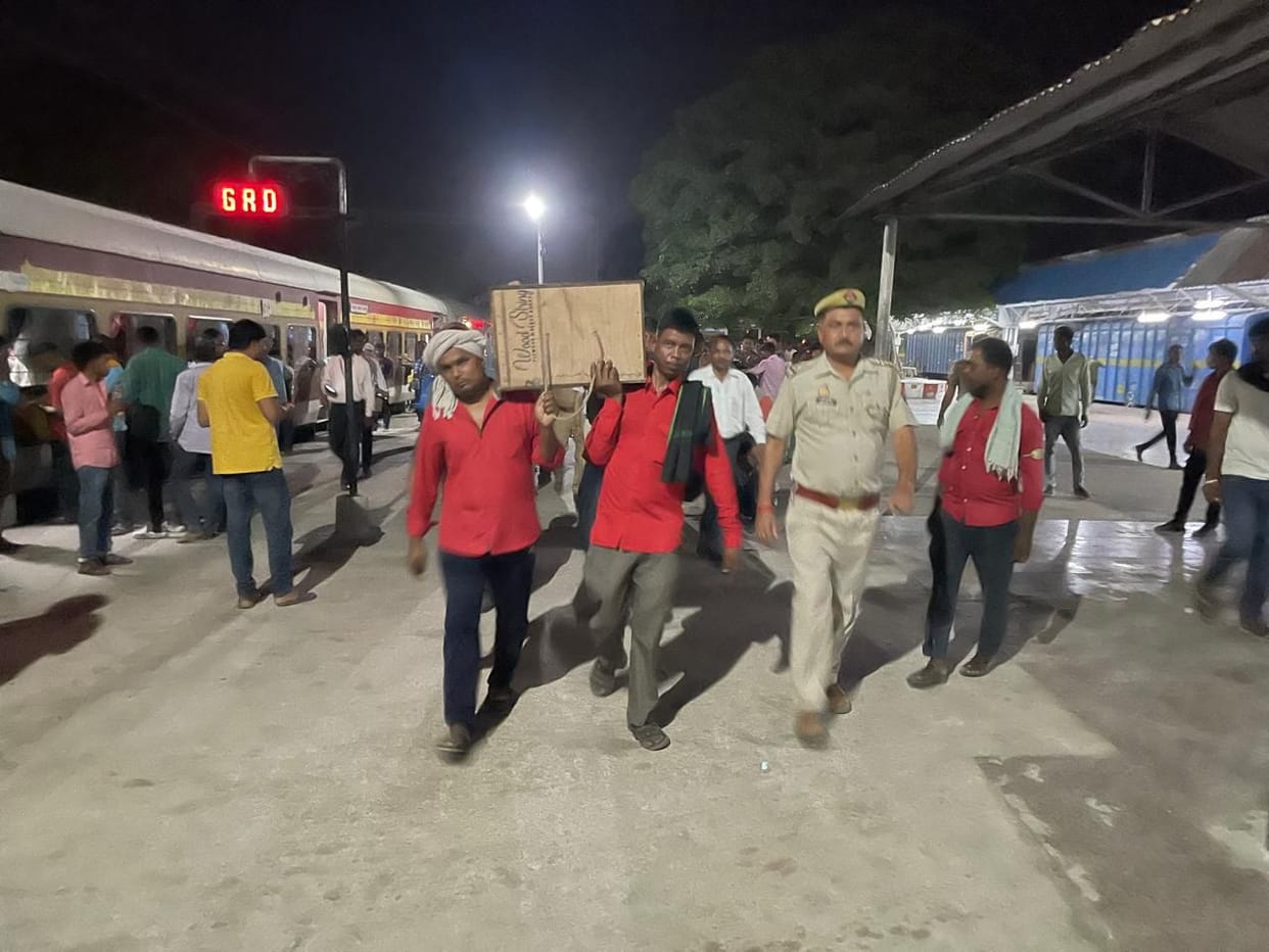 Bodies of Ruby and Anurag reached Jammu late night