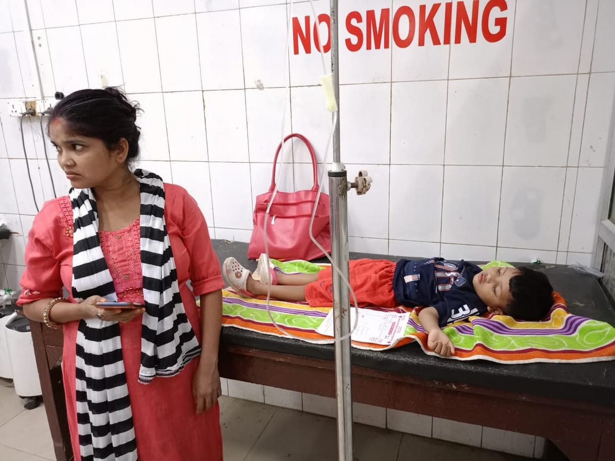 Hundred patients are being admitted every day