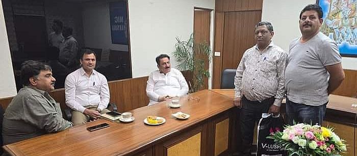 Middha met the director of urban local body