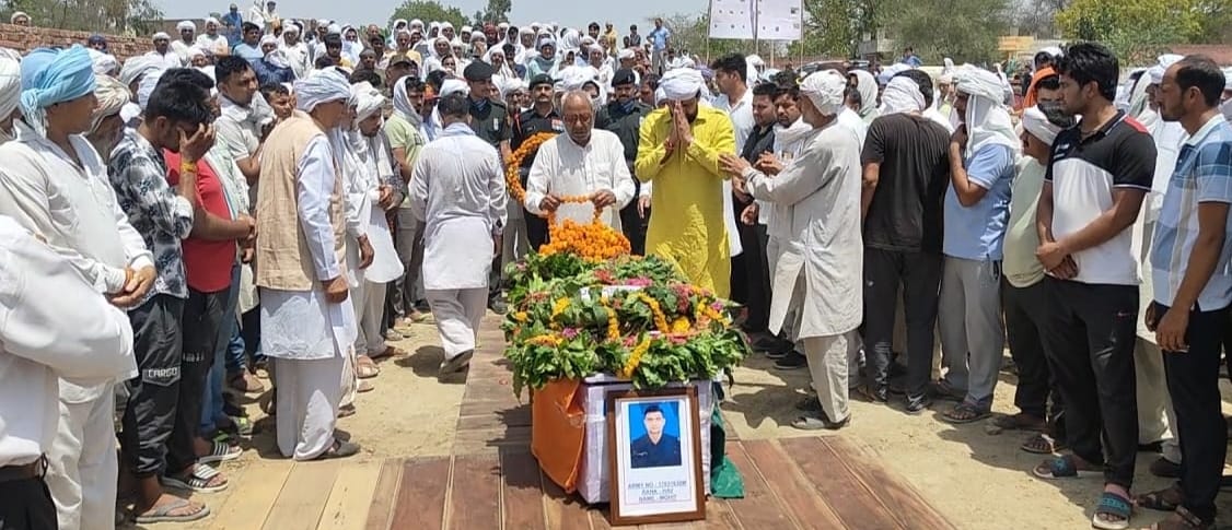 Havildar who went for Major's training dies due to brain hemorrhage