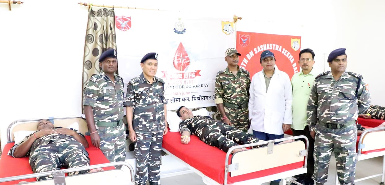 40 SSB jawans donated blood