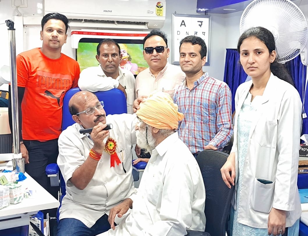 22 cataract patients referred for treatment
