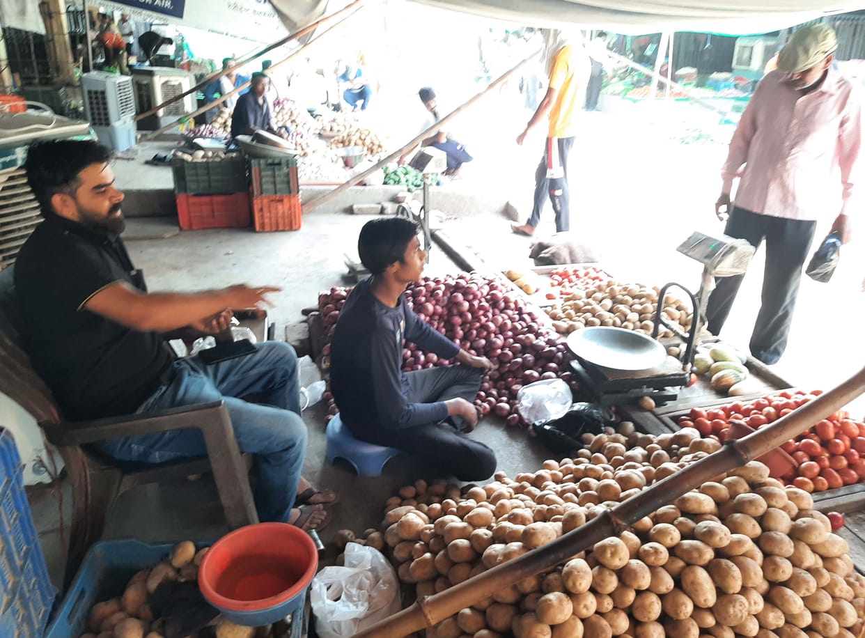 Vegetables are also showing their harsh attitude in the scorching heat