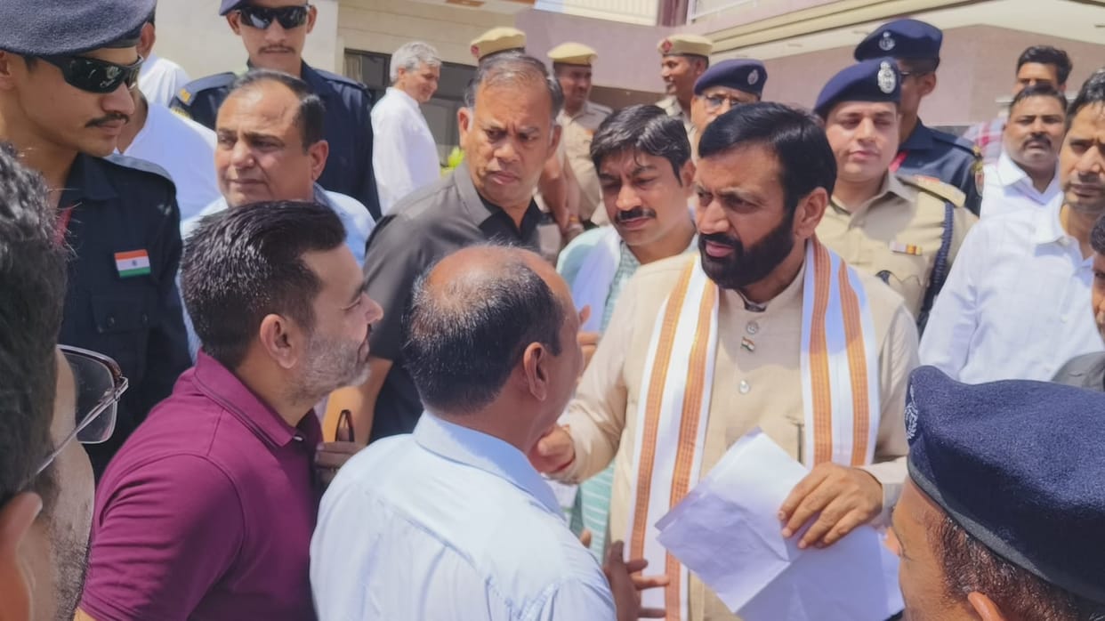 Chief Minister Nayab Saini reached Dharmanagari, discussed with workers and Geeta Manishi