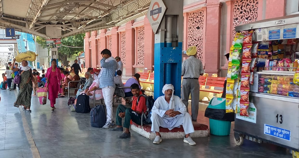 Many trains were delayed, passengers faced problems for hours