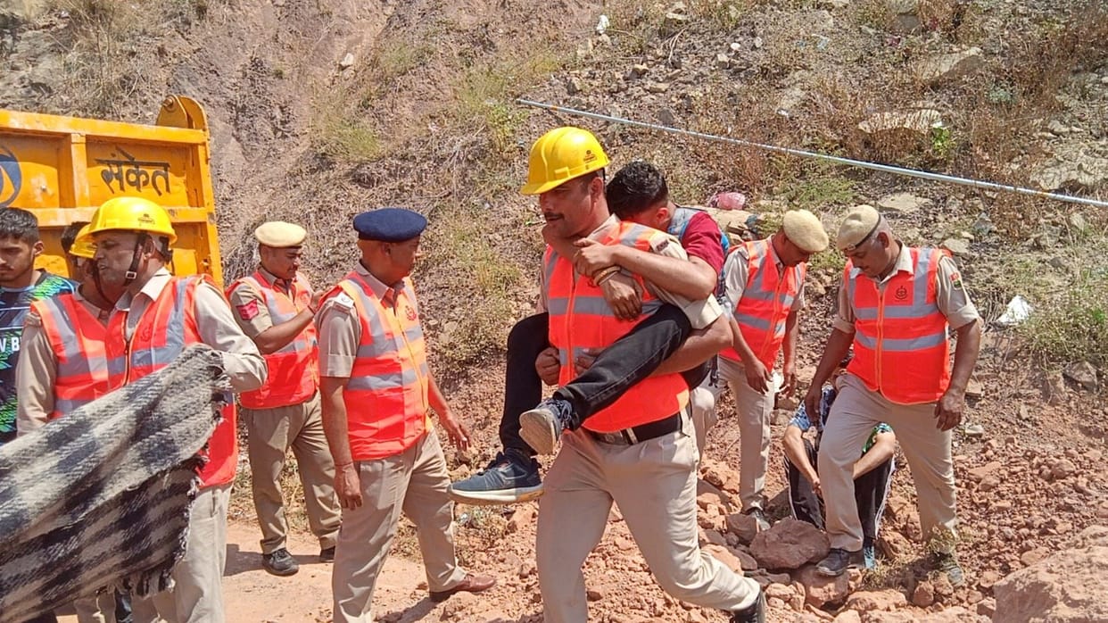 Bells rang as Una faced floods, landslides and fire in industrial units.