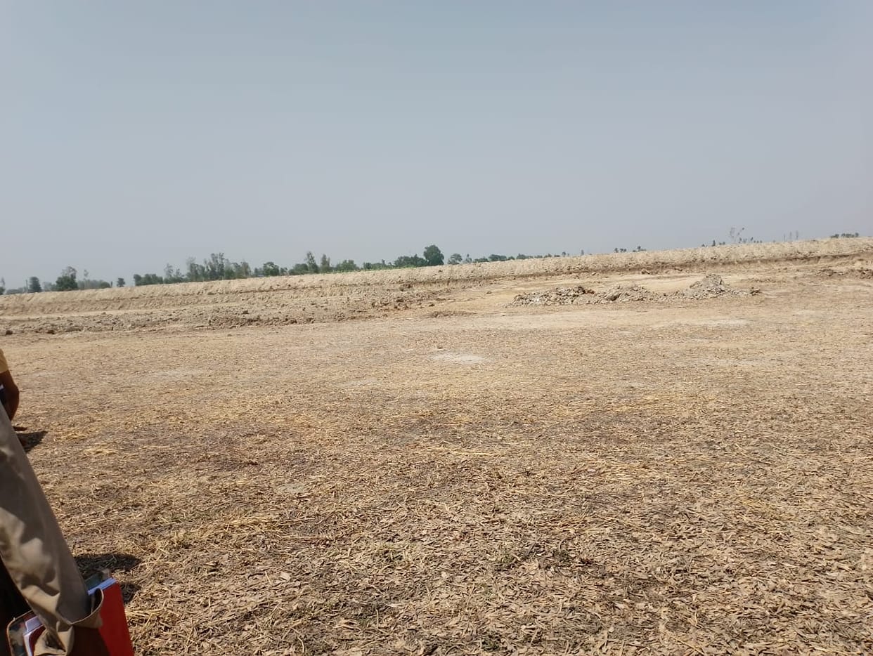 District administration started measurement of Jamitha pond
