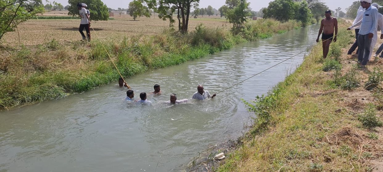 Dead body of a person missing for two days found in Nohar feeder