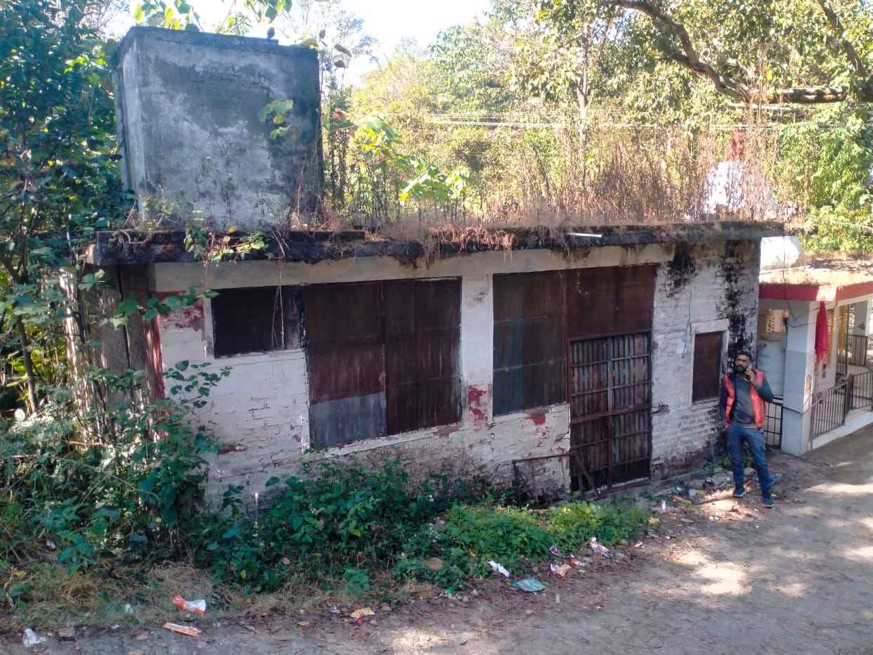 Kanungo Bhoranj circle office building in dilapidated condition