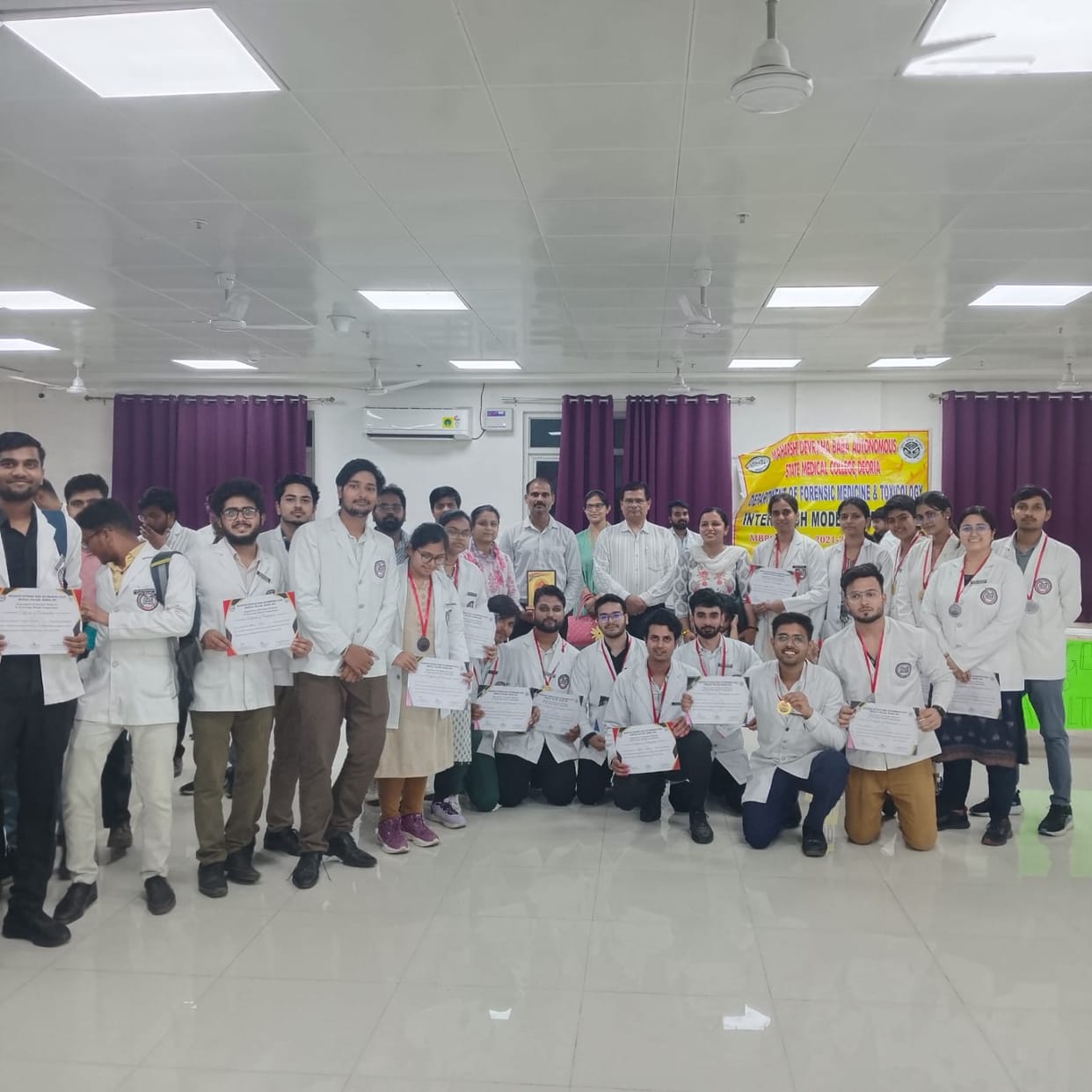 mbbs student presented model