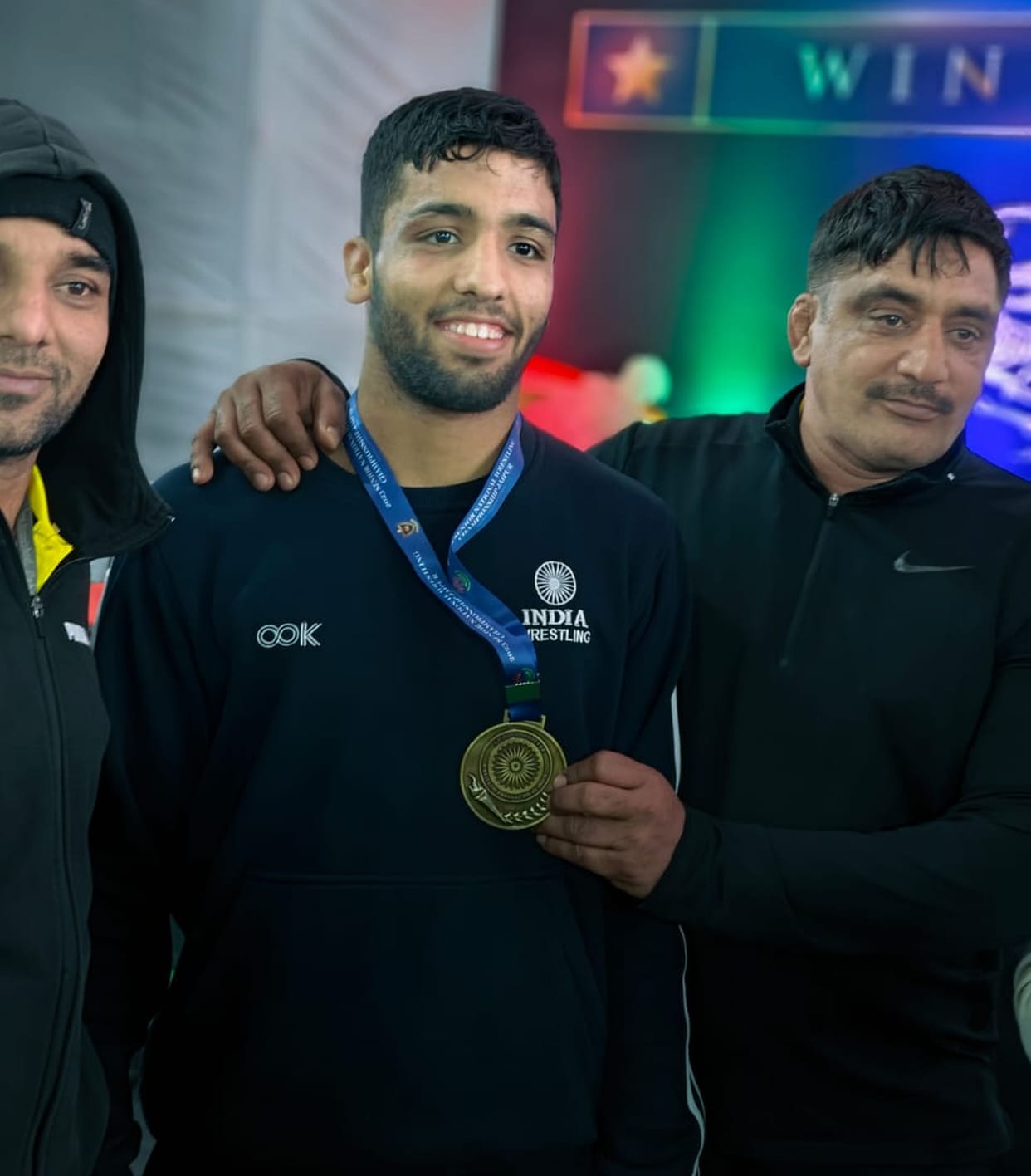 Amazing by winning medals in sports