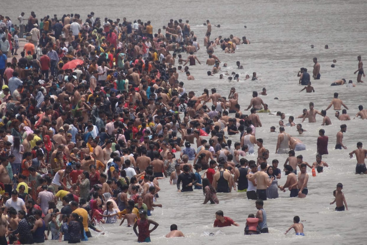 Took a dip of faith in Ganga on Ganga Dussehra