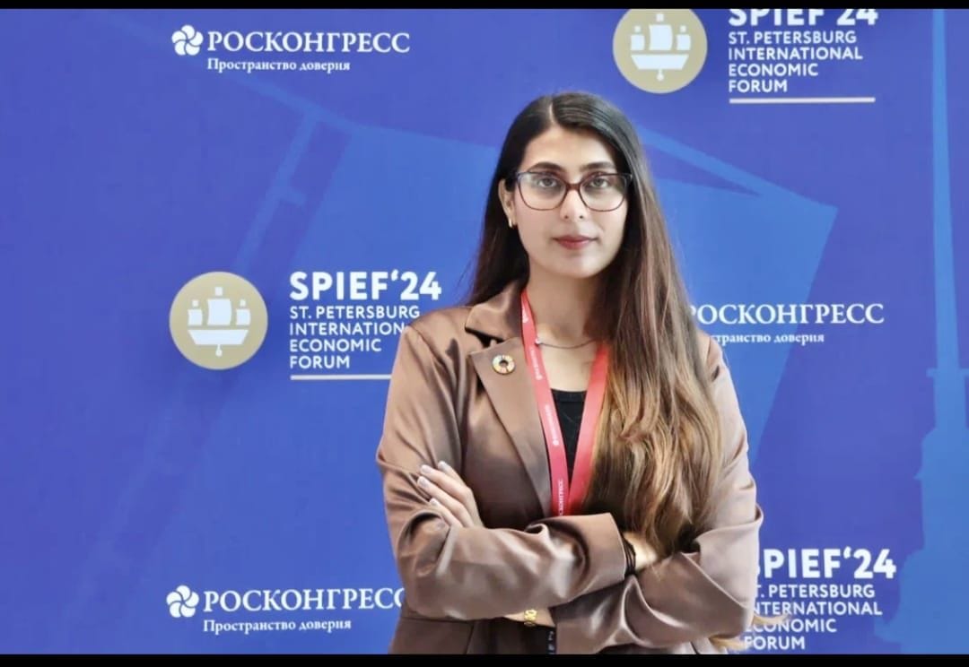 Dr. Priyanka represented India in the International Economic Forum