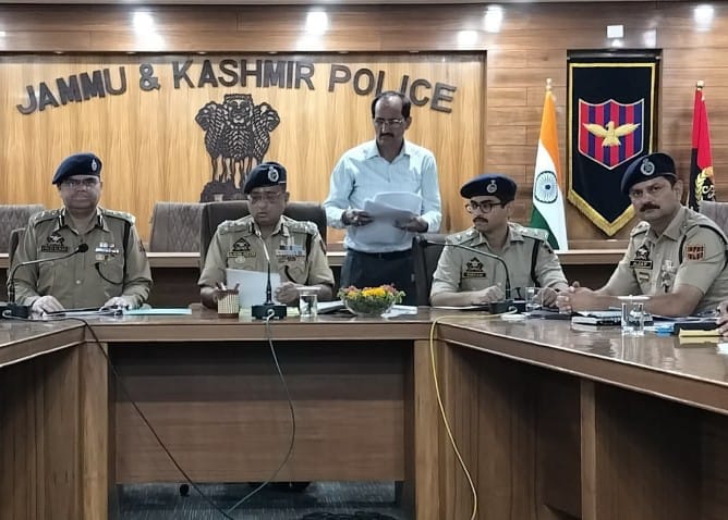 Amarnath Yatra Security Arrangements; DIG Held meeting with Police Officials