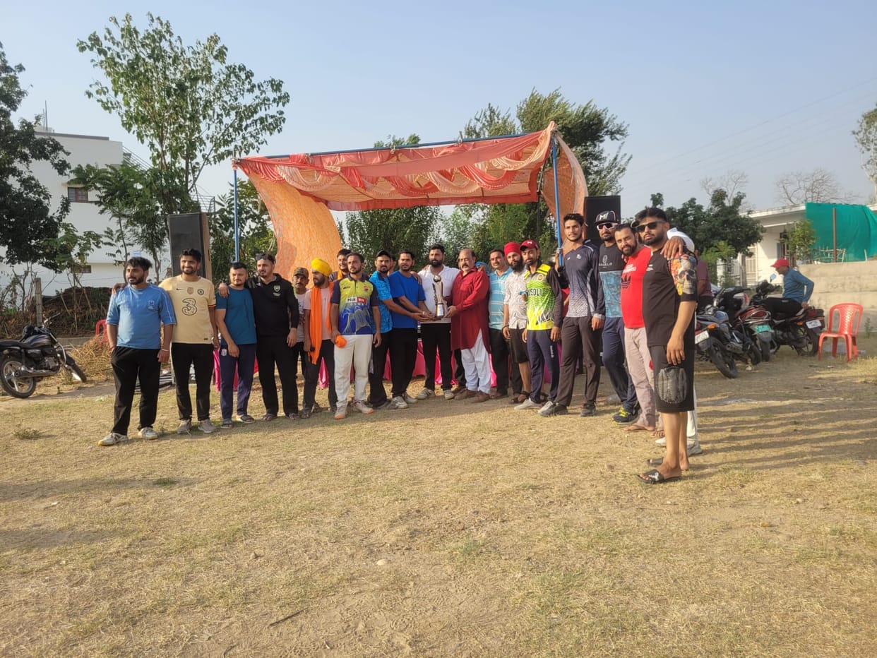 Basauli team became the winner by defeating Rampur team