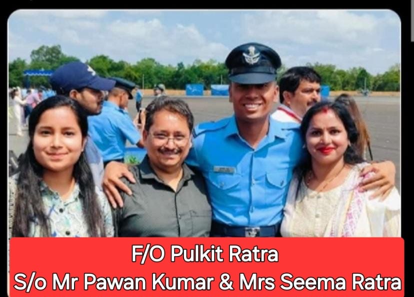 Tree Ex NCC Cadets Appointed Flying Officer in Air Force