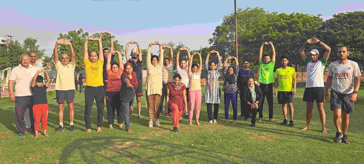 BRG started Yoga Week Festival in Sector-9 Park