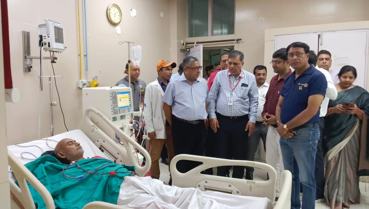 Rotary Club installed modern dialysis machines and RO plant in PGI
