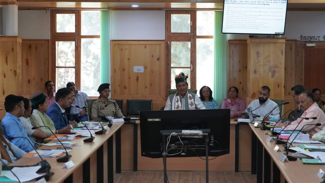 Project Advisory Committee meeting at ITDP Building, Kinnaur