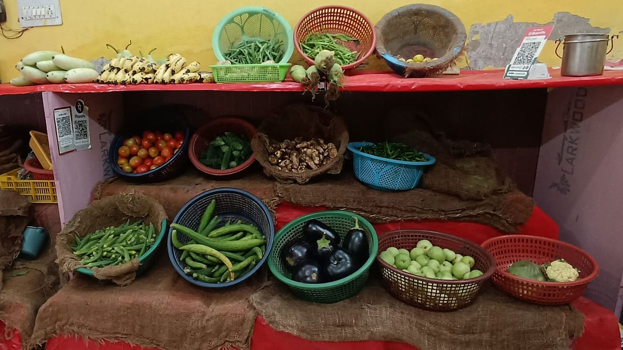 Vegetable prices double