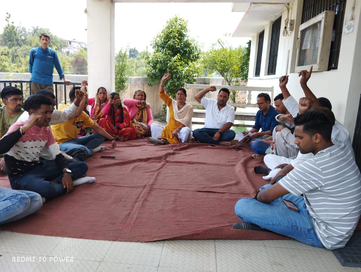Villagers of Digali Chaud kept Nirjala fast and asked for water