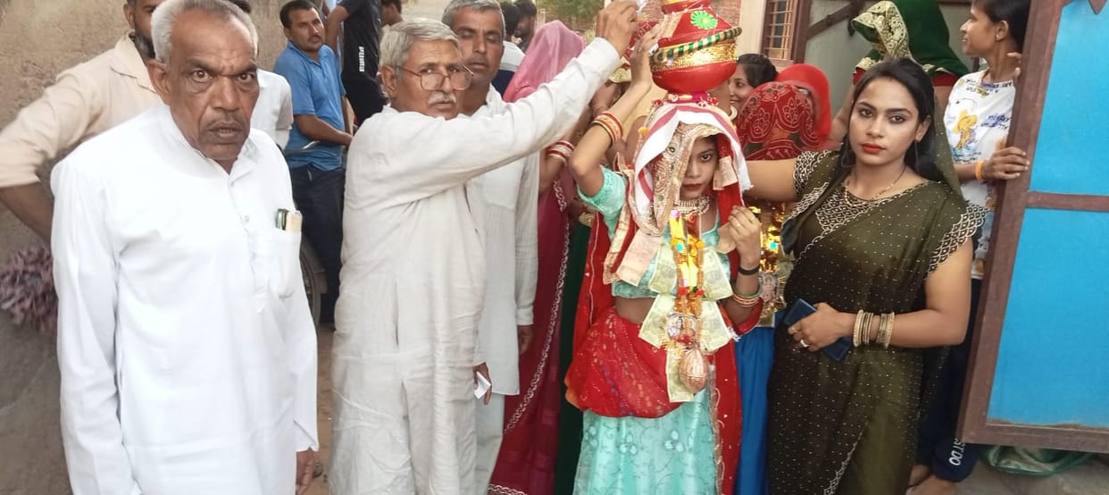 Worshiped the well on the birth of daughter