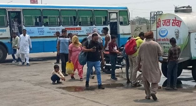 Conductors will be seen giving water to passengers in roadways buses.