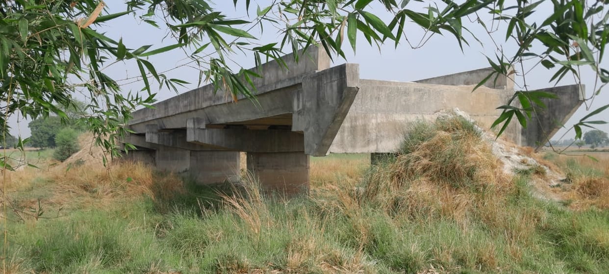 approach not compleated of bridge