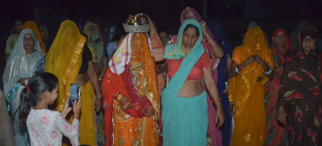 Girl birth celebrated as a festival in village Chitlang