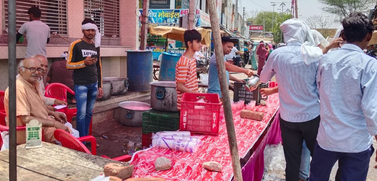 Served cold sherbet on Nirjala Ekadashi
