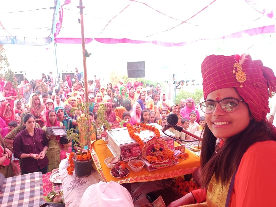 Learn the age of devotion from Dhruva devotee: Sadhvi Goshika Giri