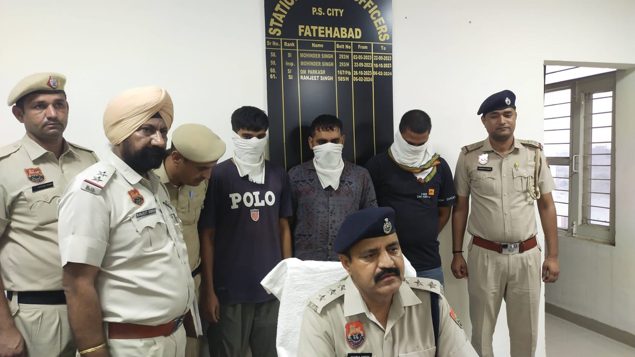 Three accused arrested for giving shelter to murder accused